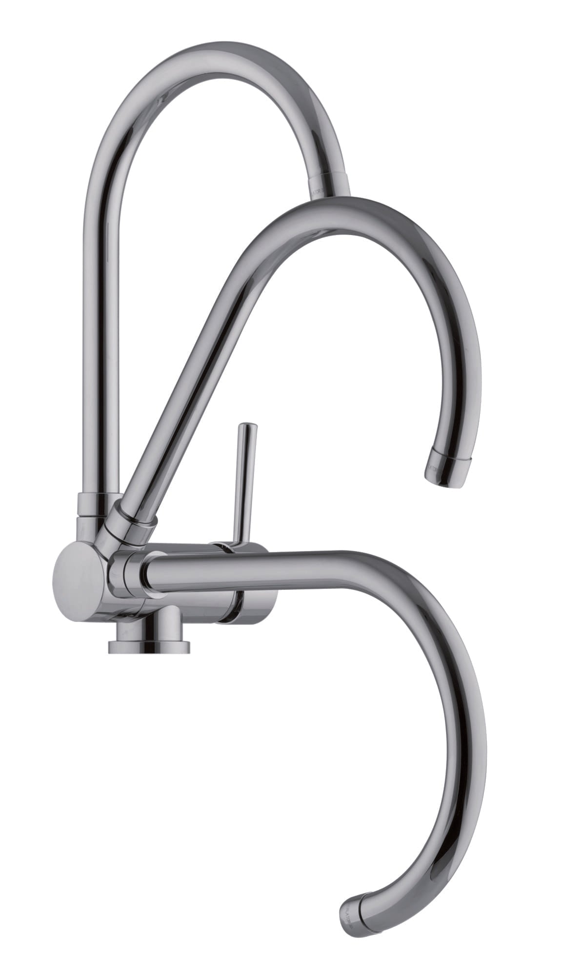 Miscelatore monocomando lavello sottofinestra canna girevole cromo (Cod. ID0656) - Italmix