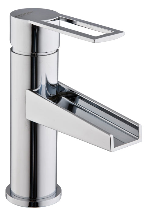 Miscelatore monocomando lavabo a cascata con scarico automatico cromo (Cod. NI0200) - Italmix Niagara