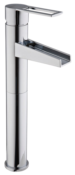Miscelatore monocomando lavabo prolungato con scarico click-clack cromo (Cod. NI0214) - Italmix Niagara