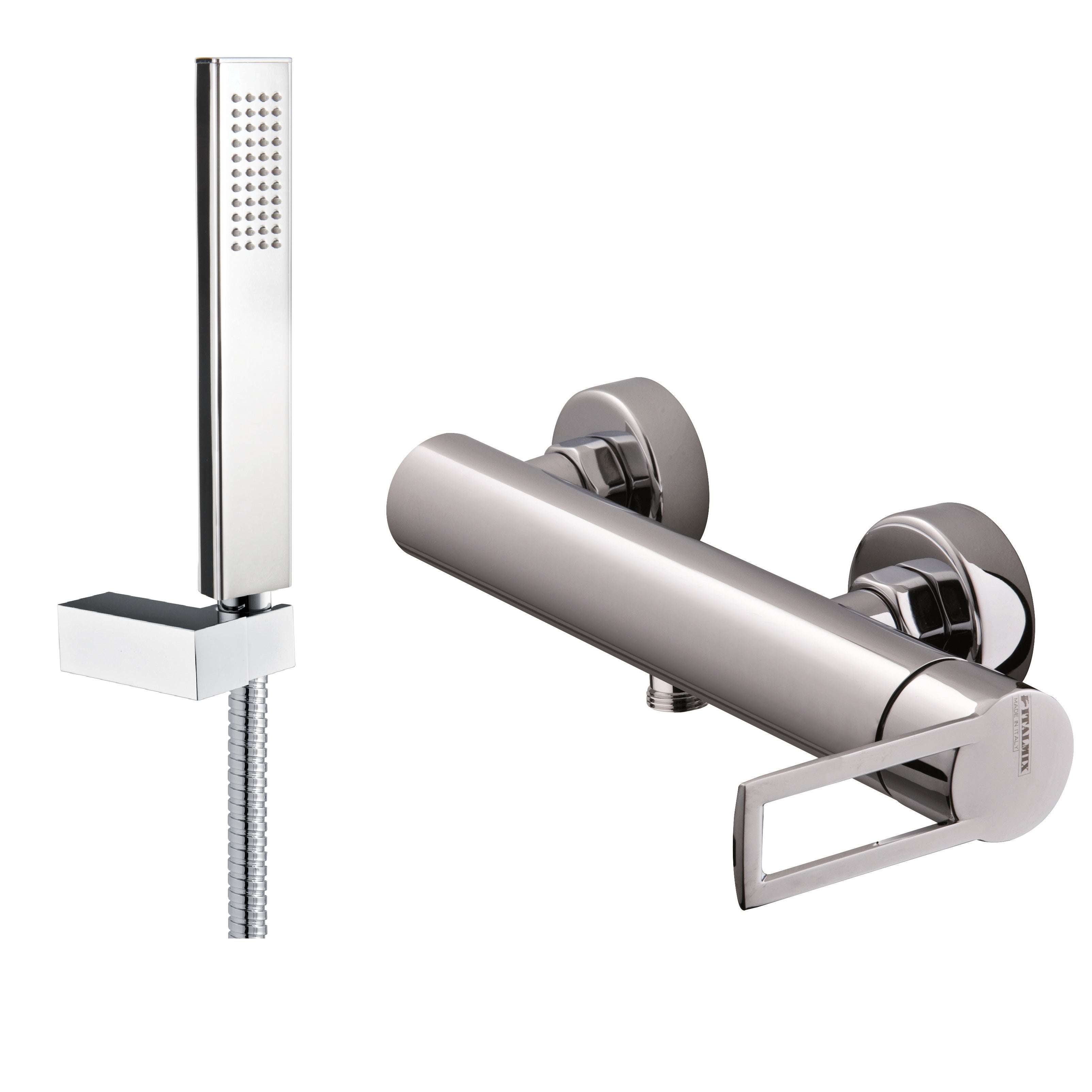 Miscelatore monocomando doccia esterno cromo set doccia escluso (Cod. NI0400) - Italmix Niagara