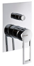 Miscelatore monocomando doccia incasso con deviatore cromo (Cod. NI0560) - Italmix Niagara