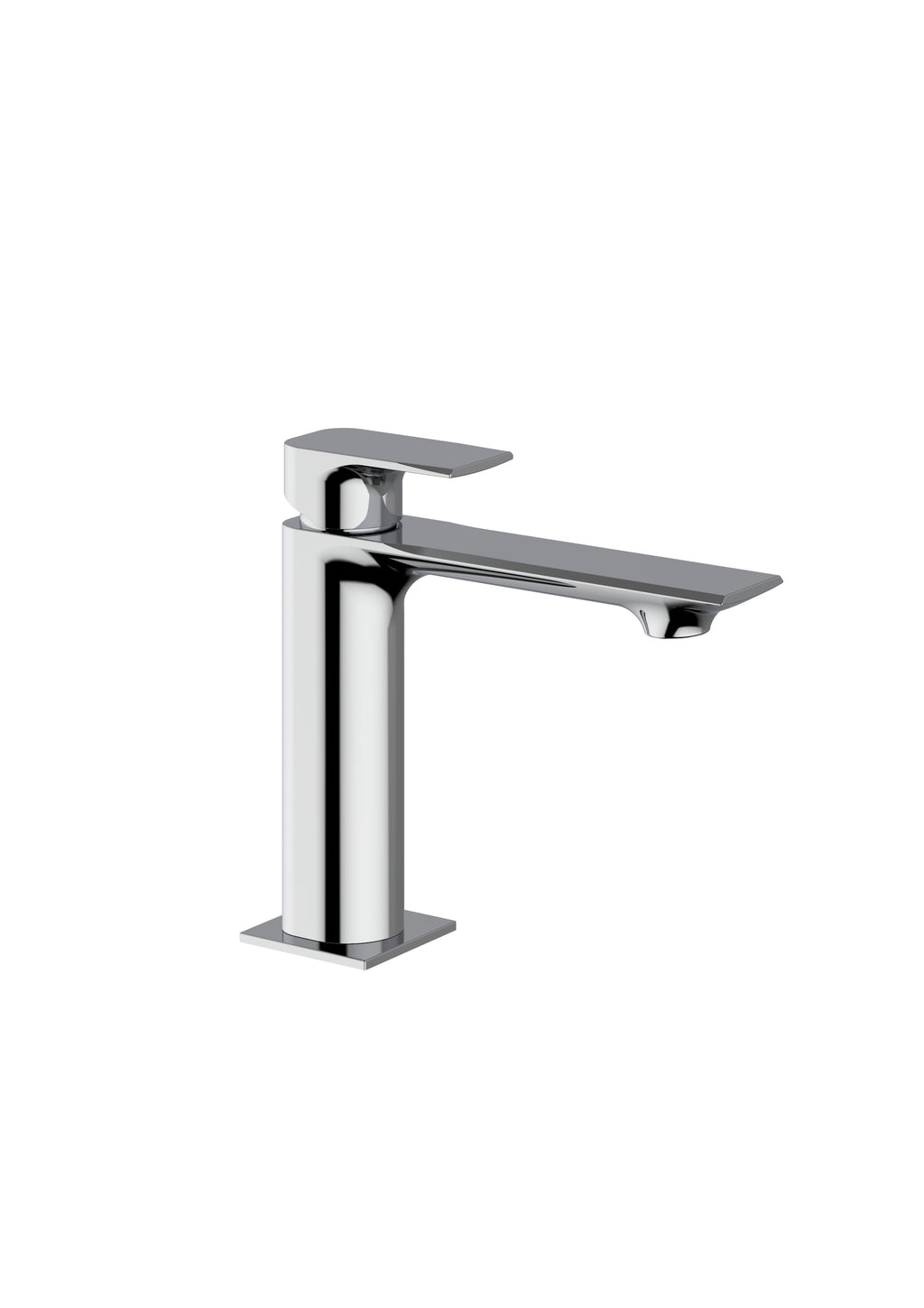 Miscelatore monocomando lavabo con scarico click-clack cromo (Cod. ON0207) - Italmix Onda