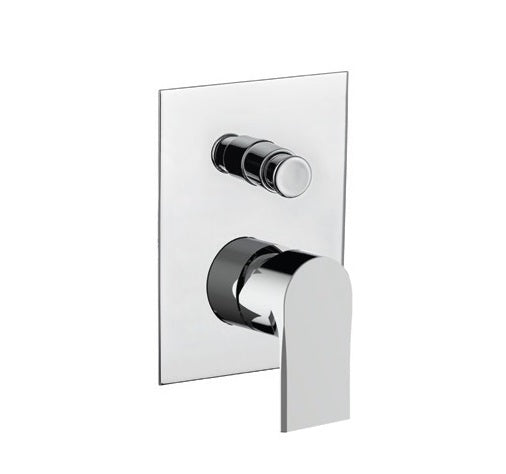 Miscelatore monocomando doccia incasso con deviatore cromo (Cod. ON0560) - Italmix Unica