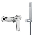 Miscelatore monocomando doccia esterno cromo escluso kit doccia (Cod. UN0401) - Italmix Unica