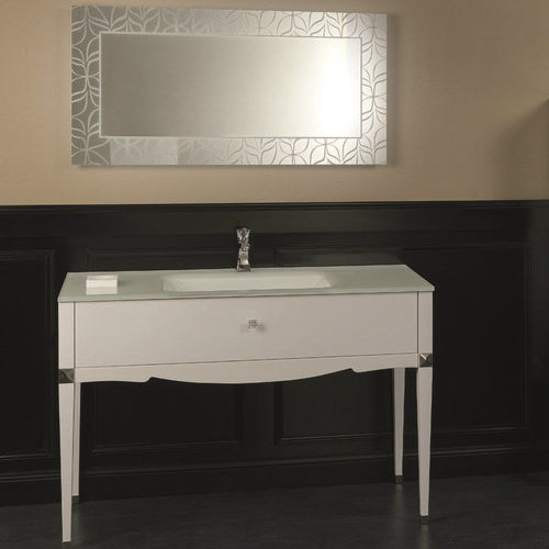 Composizione Bagno Dedalo DD002 - Mobiltesino - L 130 x P 51 cm