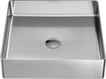 Lavabo da Appoggio Foyer Regular in Acciaio Inox PVD